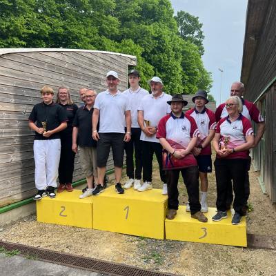 Podium Coupe de ronde
